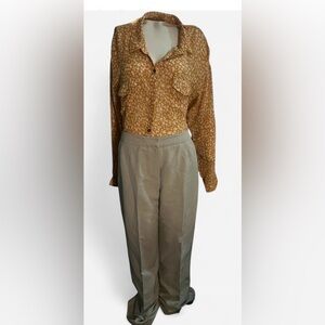 Wild Fable Beige Wide Leg Pants